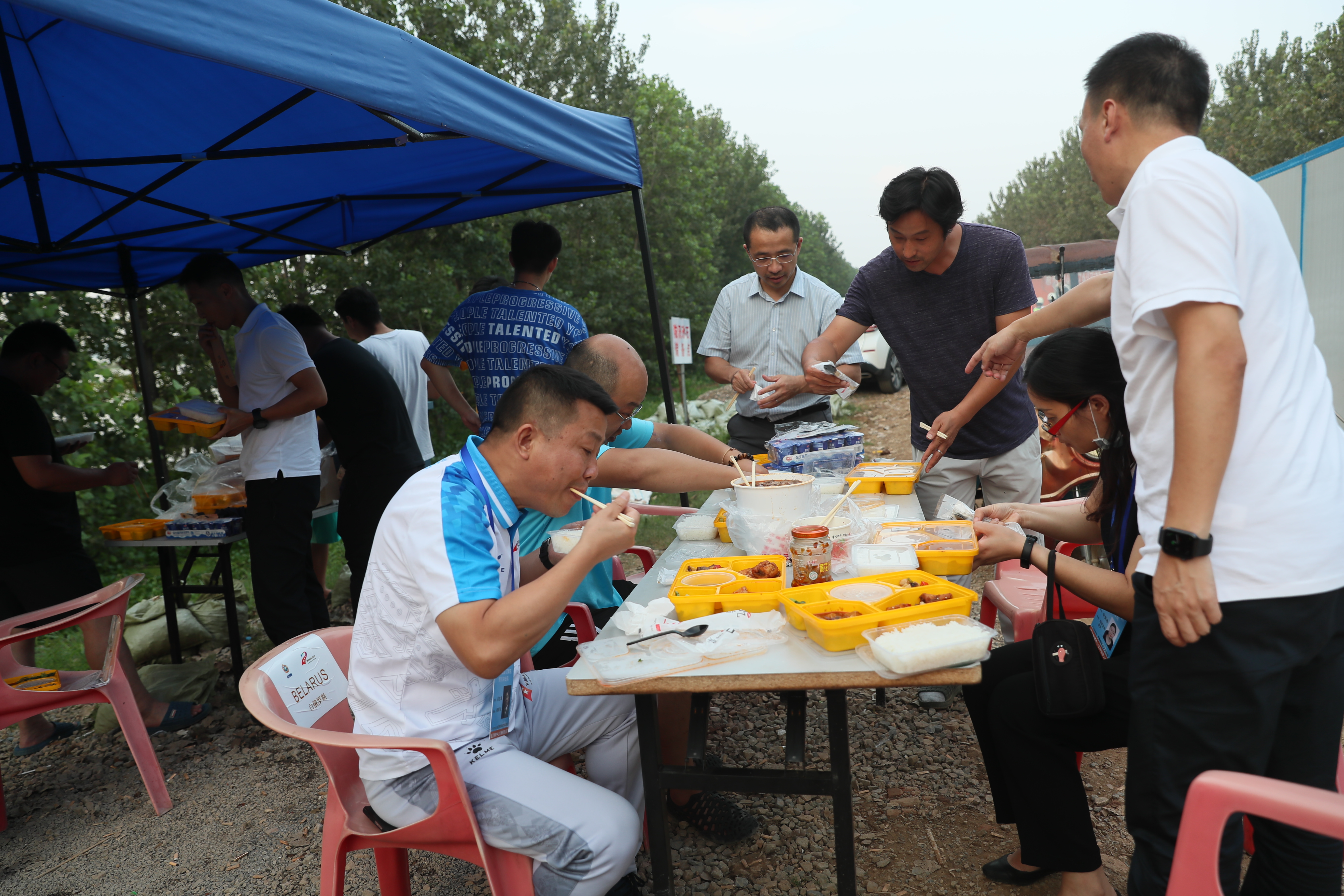 新聞特寫：不忘汛情，夜上堤防(圖9)